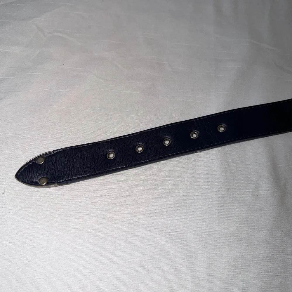 Nuovo southwest Patterned Belt with Silver Buckle 11